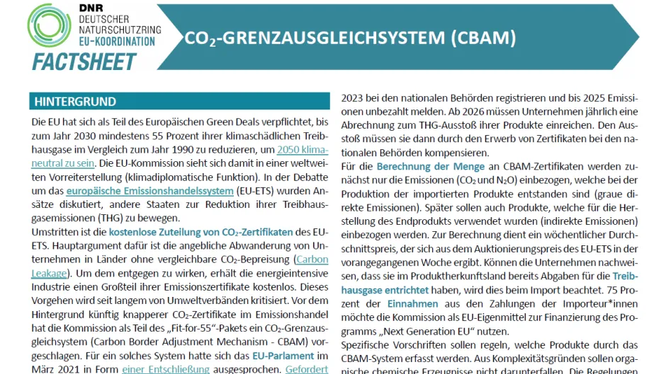 Factsheet